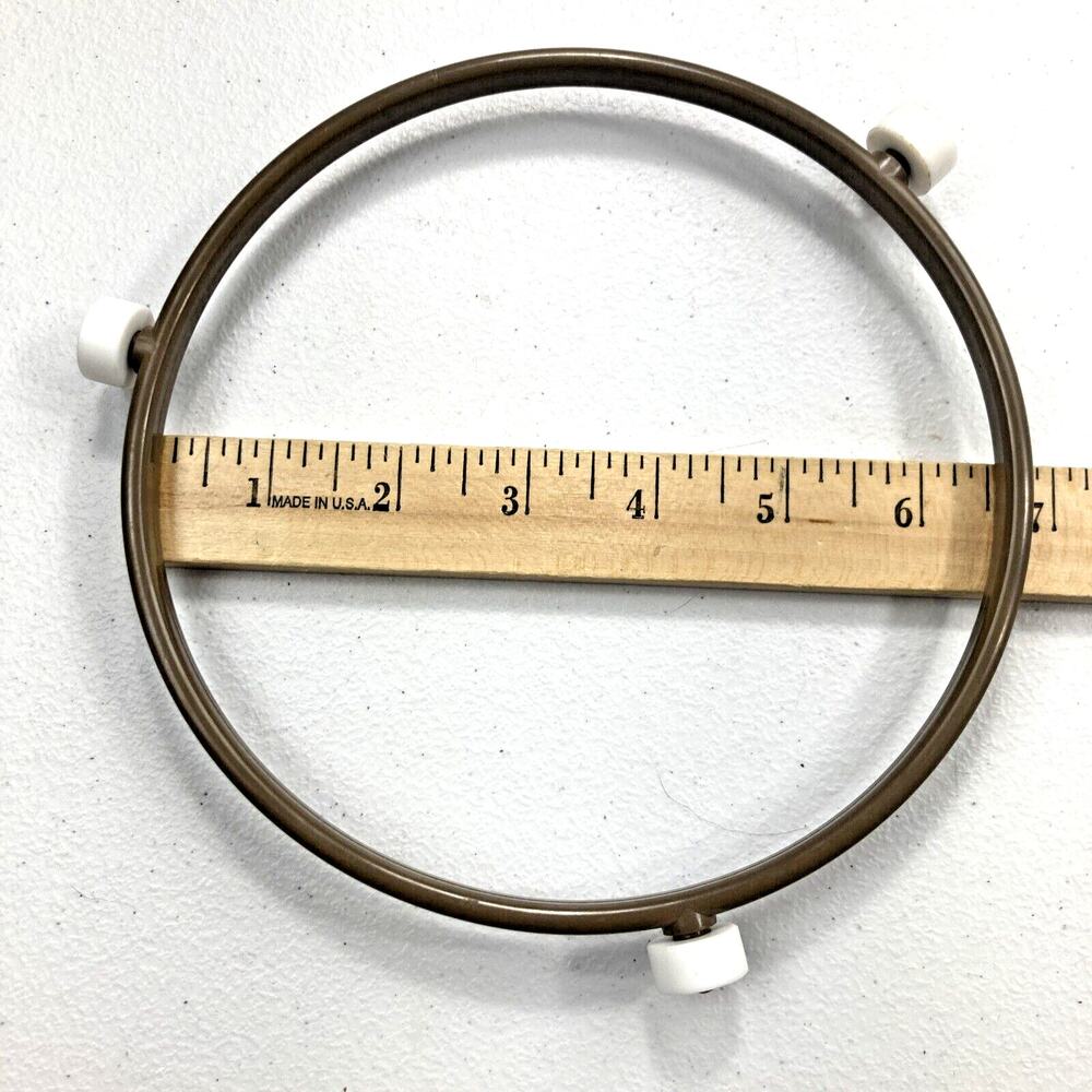 Microwave Oven Turntable Replacement Support Ring Roller/Rotating Plastic 6.75"